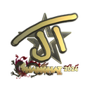 Sticker | JT (Gold) | Shanghai 2024
