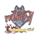 Sticker | m0NESY (Holo) | Shanghai 2024