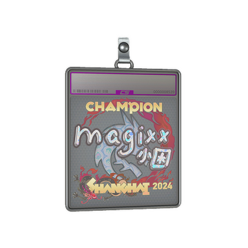 Sticker Slab | magixx (Holo, Champion) | Shanghai 2024