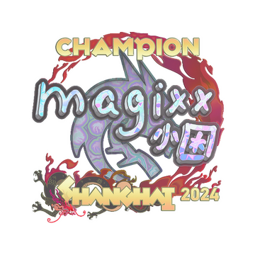 Sticker | magixx (Holo, Champion) | Shanghai 2024