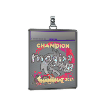 Sticker Slab | magixx (Glitter, Champion) | Shanghai 2024