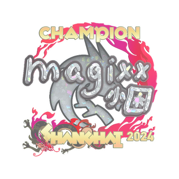 Sticker | magixx (Glitter, Champion) | Shanghai 2024