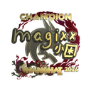 Sticker | magixx (Gold, Champion) | Shanghai 2024