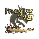 Sticker | magixx (Gold) | Shanghai 2024