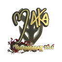 Sticker | Maka (Gold) | Shanghai 2024