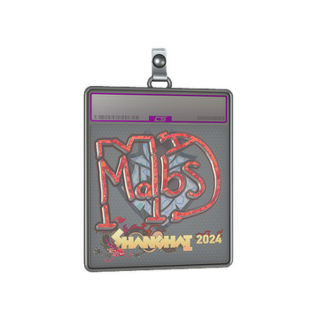Sticker Slab | malbsMd (Holo) | Shanghai 2024