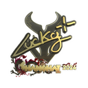 Sticker | Lucky (Gold) | Shanghai 2024