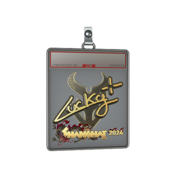 Sticker Slab | Lucky (Gold) | Shanghai 2024