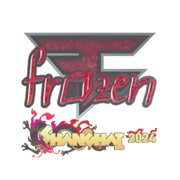 Sticker | frozen (Glitter) | Shanghai 2024