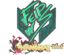 Sticker | felps (Holo) | Shanghai 2024