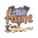 Sticker | fame (Holo) | Shanghai 2024