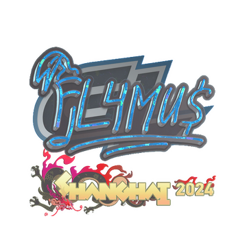 Sticker | FL4MUS (Glitter) | Shanghai 2024