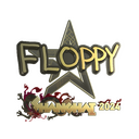 Sticker | floppy (Gold) | Shanghai 2024