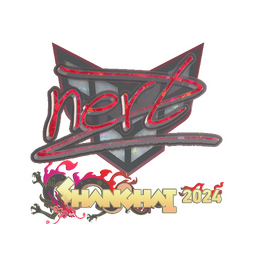 Sticker | NertZ (Glitter) | Shanghai 2024