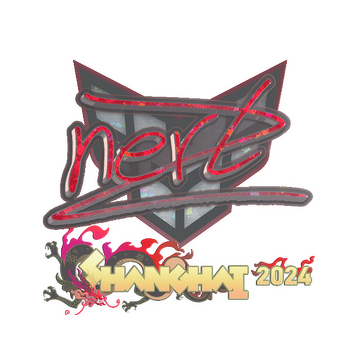 Sticker | NertZ (Glitter) | Shanghai 2024
