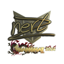 Sticker | NertZ (Gold) | Shanghai 2024