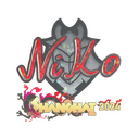 Sticker | NiKo (Glitter) | Shanghai 2024