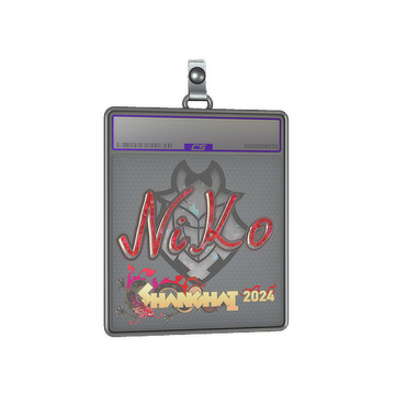 Sticker Slab | NiKo (Glitter) | Shanghai 2024