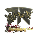 Sticker | afro (Gold) | Shanghai 2024