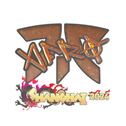 Sticker | afro (Glitter) | Shanghai 2024