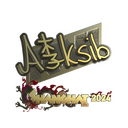 Sticker | Aleksib (Gold) | Shanghai 2024