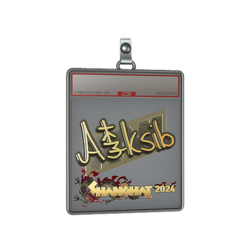 Sticker Slab | Aleksib (Gold) | Shanghai 2024
