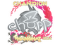Sticker | chopper (Champion) | Shanghai 2024