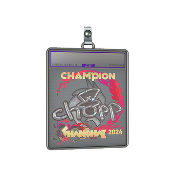 Sticker Slab | chopper (Glitter, Champion) | Shanghai 2024