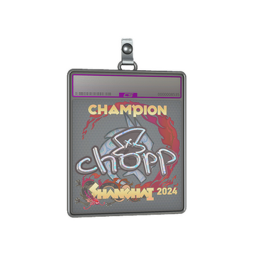 Sticker Slab | chopper (Holo, Champion) | Shanghai 2024