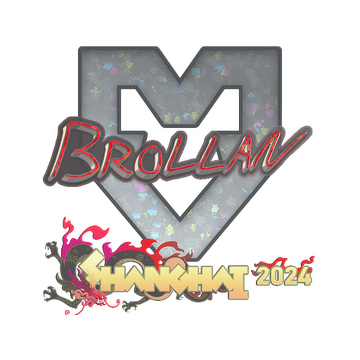 Sticker | Brollan (Glitter) | Shanghai 2024