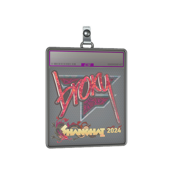 Sticker Slab | broky (Holo) | Shanghai 2024