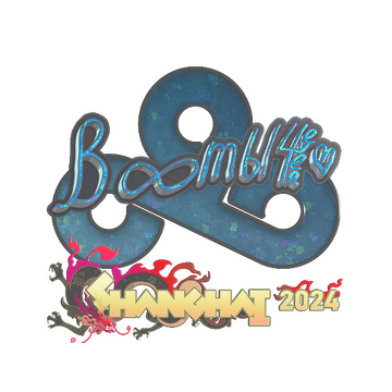 Sticker | Boombl4 (Glitter) | Shanghai 2024