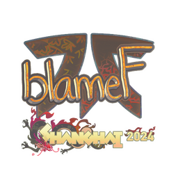 Sticker | blameF (Holo) | Shanghai 2024