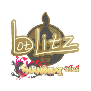 Sticker | bLitz | Shanghai 2024