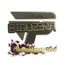 Sticker | biguzera (Gold) | Shanghai 2024