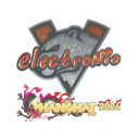 Sticker | electronic (Glitter) | Shanghai 2024