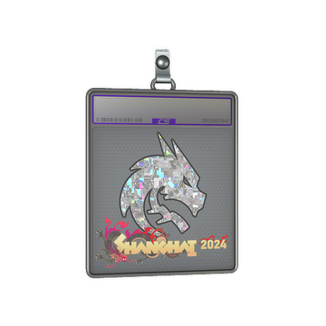 Sticker Slab | Team Spirit (Glitter) | Shanghai 2024