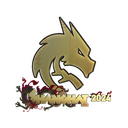 Sticker | Team Spirit (Gold) | Shanghai 2024