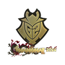 Sticker | G2 Esports (Gold) | Shanghai 2024