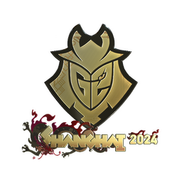 Sticker | G2 Esports (Gold) | Shanghai 2024