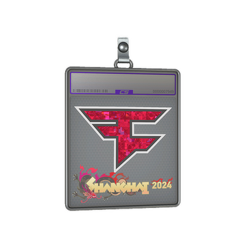 Sticker Slab | FaZe Clan (Glitter) | Shanghai 2024