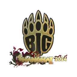 Sticker | BIG (Gold) | Shanghai 2024