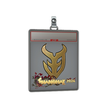 Sticker Slab | 3DMAX (Gold) | Shanghai 2024