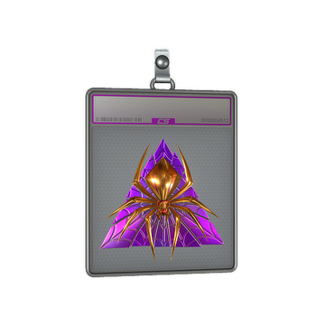 Sticker Slab | Gold Web (Foil)