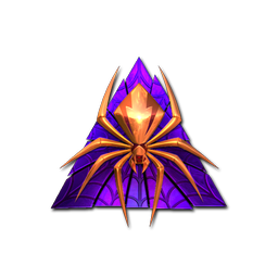 Sticker | Gold Web (Foil)