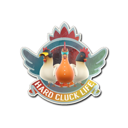 Sticker | Hard Cluck Life (Holo)