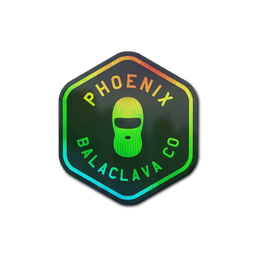 Sticker | Phoenix Balaclava Co. (Holo)