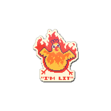 Sticker | I'm Lit