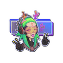 Sticker | V For Victory (Holo)