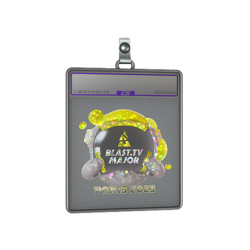 Sticker Slab | BLAST.tv (Glitter) | Paris 2023